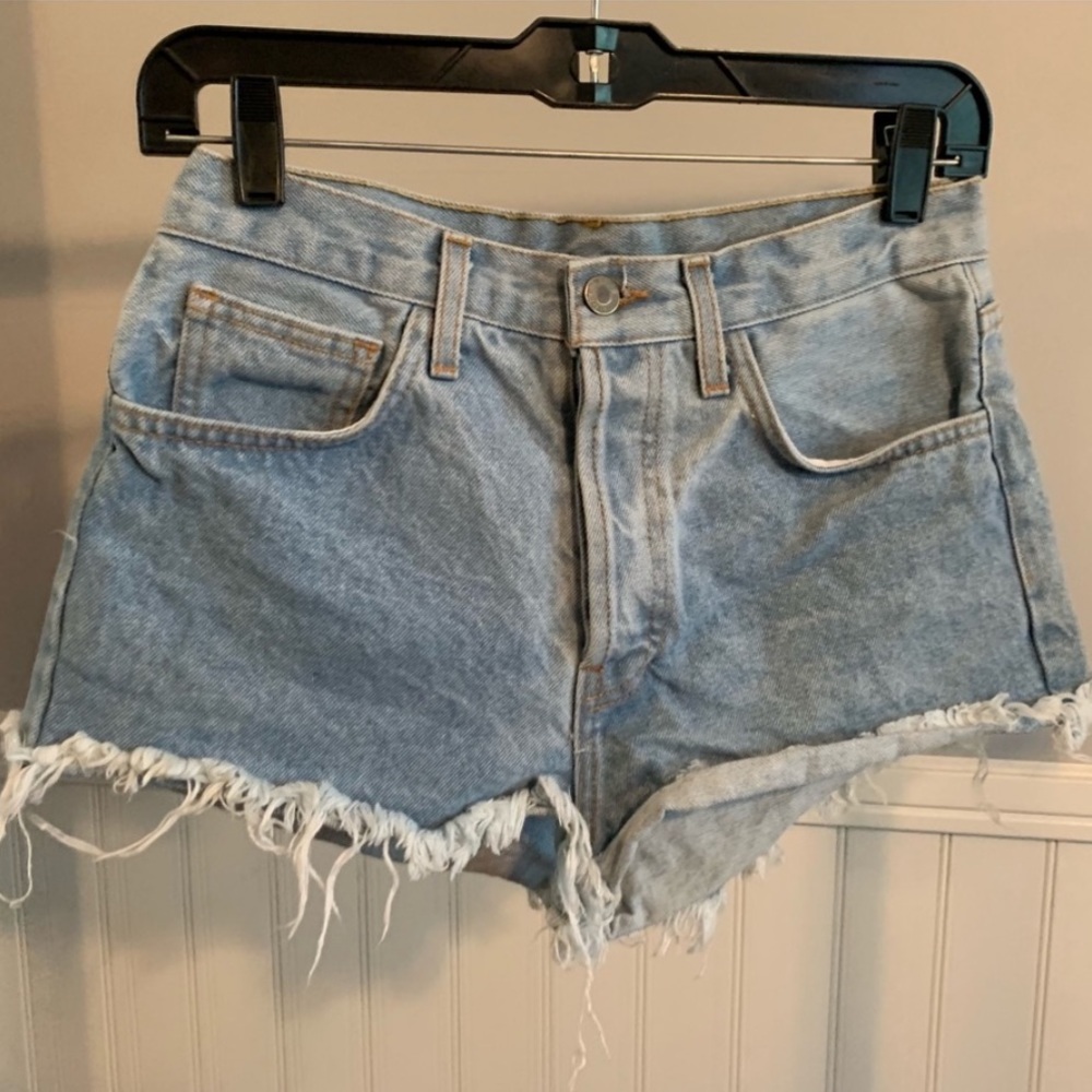 Size Small Light Wash John Galt Shorts